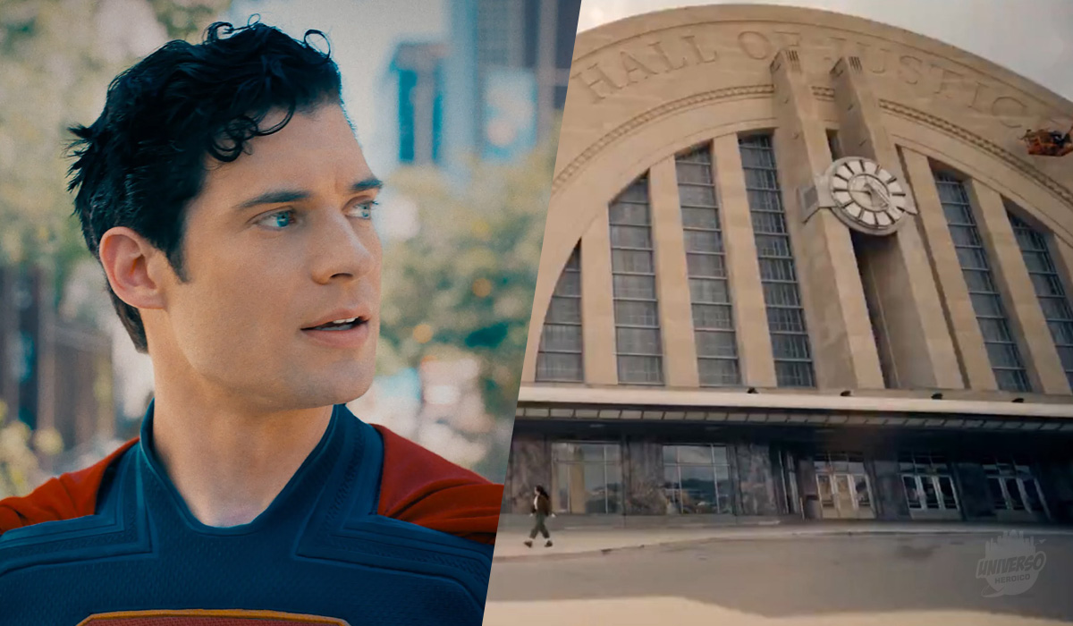 Superman conta com referência ao grupo da Sociedade da Justiça na sala da justiça