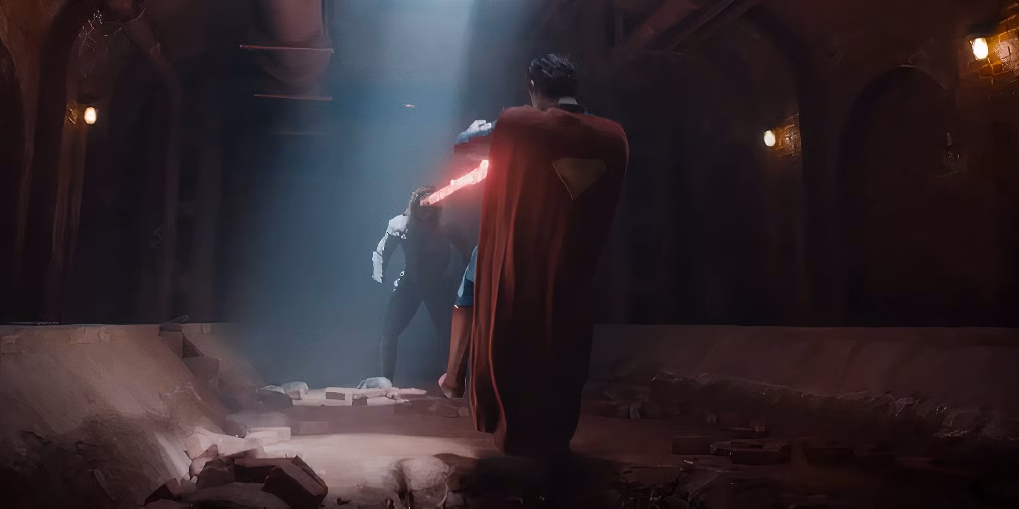 Ultraman usando poderes no trailer de Superman