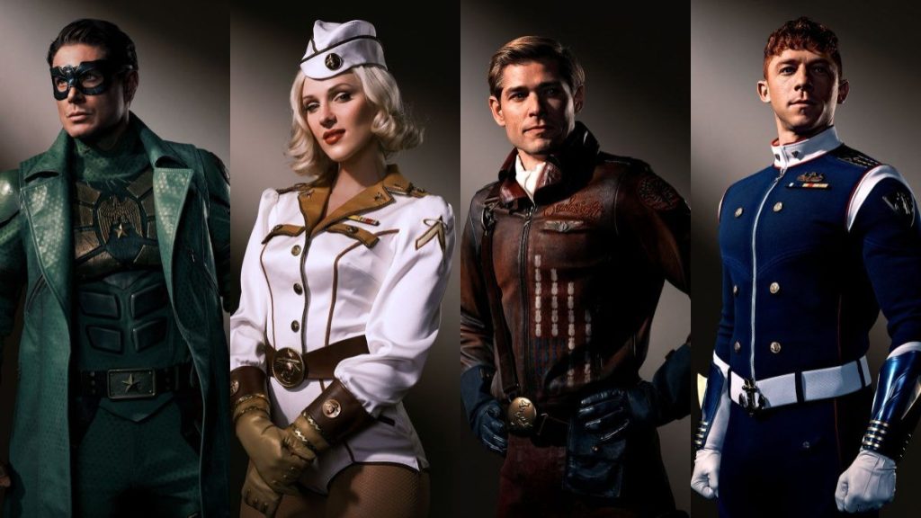 Vought Rising revela imagem de uniforme para alguns dos seus heróis