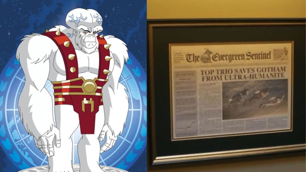 Ultra-humanoide é referenciado no episódio 1