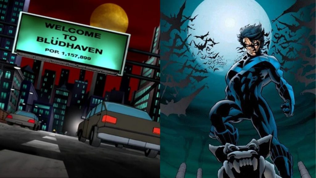 Blüdhaven é a cidade em que Dick Grayson atua como Asa Noturna
